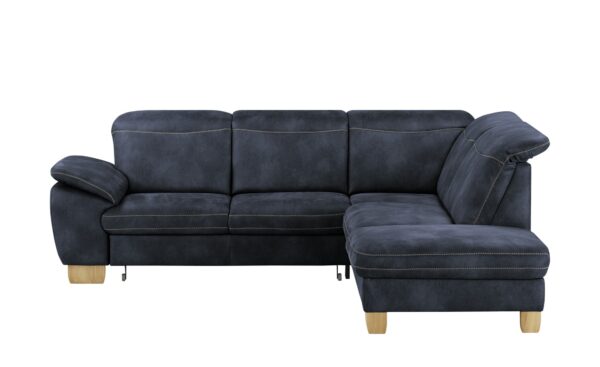 meinSofa Ecksofa  Raica ¦ blau ¦ Maße (cm): B: 266 H: 91 T: 243 Polstermöbel > Sofas > Ecksofas - Höffner