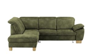 meinSofa Ecksofa  Raica ¦ grün ¦ Maße (cm): B: 266 H: 91 T: 243 Polstermöbel > Sofas > Ecksofas - Höffner