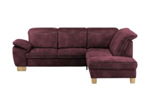 meinSofa Ecksofa  Raica ¦ rot ¦ Maße (cm): B: 266 H: 91 T: 243 Polstermöbel > Sofas > Ecksofas - Höffner