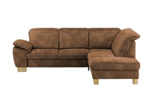 meinSofa Ecksofa  Raica ¦ braun ¦ Maße (cm): B: 266 H: 91 T: 243 Polstermöbel > Sofas > Ecksofas - Höffner