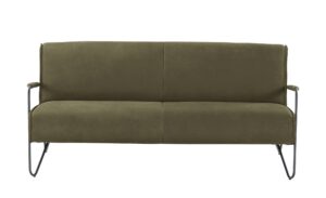 KOINOR Ledersofa  Gomera ¦ grün ¦ Maße (cm): B: 175 H: 74 T: 91 Polstermöbel > Sofas > 2-Sitzer - Höffner