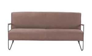 KOINOR Ledersofa  Gomera ¦ rosa/pink ¦ Maße (cm): B: 175 H: 74 T: 91 Polstermöbel > Sofas > 2-Sitzer - Höffner