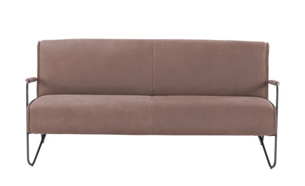 KOINOR Ledersofa  Gomera ¦ rosa/pink ¦ Maße (cm): B: 175 H: 74 T: 91 Polstermöbel > Sofas > 2-Sitzer - Höffner