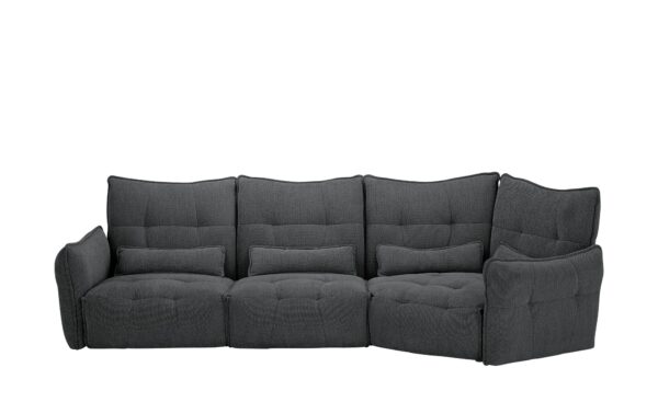 bobb Ecksofa  Jeaneva ¦ grau ¦ Maße (cm): B: 379 H: 101 T: 151 Polstermöbel > Sofas > Ecksofas - Höffner