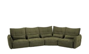 bobb Ecksofa  Jeaneva ¦ grün ¦ Maße (cm): B: 471 H: 101 T: 200 Polstermöbel > Sofas > Ecksofas - Höffner