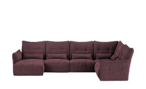 bobb Wohnlandschaft  Jeaneva ¦ rot ¦ Maße (cm): B: 428 H: 101 T: 228 Polstermöbel > Sofas > Wohnlandschaften - Höffner