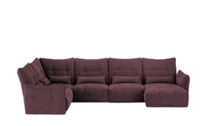 bobb Wohnlandschaft  Jeaneva ¦ rot ¦ Maße (cm): B: 428 H: 101 T: 228 Polstermöbel > Sofas > Wohnlandschaften - Höffner