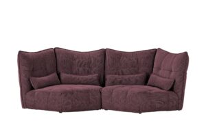 bobb Einzelsofa  Jeaneva ¦ rot ¦ Maße (cm): B: 300 H: 101 T: 151 Polstermöbel > Sofas > Einzelsofas - Höffner