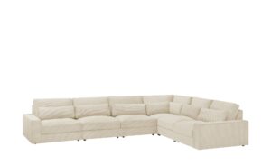 Ecksofa  Branna ¦ creme ¦ Maße (cm): B: 412 H: 88 T: 322 Polstermöbel > Sofas > Big-Sofas - Höffner