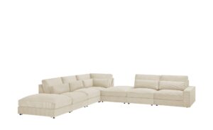 Ecksofa  Branna ¦ creme ¦ Maße (cm): B: 412 H: 88 T: 386 Polstermöbel > Sofas > Ecksofas - Höffner