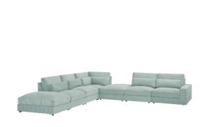 Ecksofa  Branna ¦ grün ¦ Maße (cm): B: 412 H: 88 T: 386 Polstermöbel > Sofas > Ecksofas - Höffner