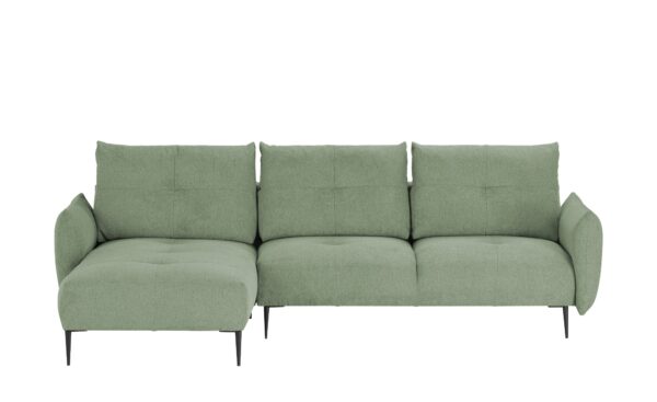 switch Ecksofa  Spezia ¦ grün ¦ Maße (cm): B: 180 H: 94 T: 278 Polstermöbel > Sofas > Ecksofas - Höffner