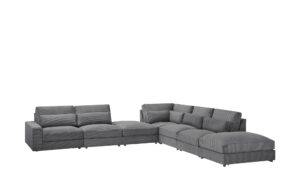 Ecksofa  Branna ¦ grau ¦ Maße (cm): B: 412 H: 88 T: 386 Polstermöbel > Sofas > Ecksofas - Höffner