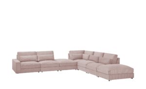 Ecksofa  Branna ¦ rosa/pink ¦ Maße (cm): B: 412 H: 88 T: 386 Polstermöbel > Sofas > Ecksofas - Höffner