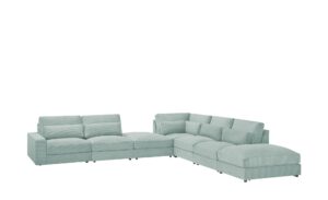 Ecksofa  Branna ¦ grün ¦ Maße (cm): B: 412 H: 88 T: 386 Polstermöbel > Sofas > Ecksofas - Höffner