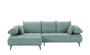 switch Ecksofa  Seledo ¦ türkis/petrol ¦ Maße (cm): B: 284 H: 88 T: 193 Polstermöbel > Sofas > Ecksofas - Höffner