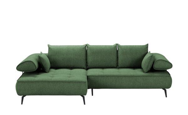 switch Ecksofa  Seledo ¦ grün ¦ Maße (cm): B: 284 H: 88 T: 193 Polstermöbel > Sofas > Ecksofas - Höffner