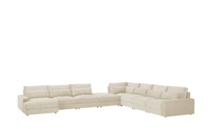 Wohnlandschaft  Branna ¦ creme ¦ Maße (cm): B: 502 H: 88 T: 412 Polstermöbel > Sofas > Wohnlandschaften - Höffner