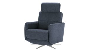 bobb Relaxsessel  Rosana ¦ blau ¦ Maße (cm): B: 78 H: 108 T: 92 Polstermöbel > Sessel > Relaxsessel - Höffner