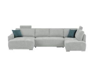 bobb Wohnlandschaft  Kerrin ¦ grau ¦ Maße (cm): B: 346 H: 86 T: 215 Polstermöbel > Sofas > Schlafsofas - Höffner