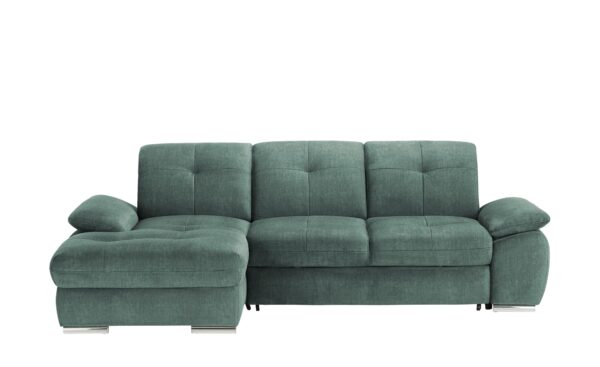 Ecksofa  Gladys ¦ türkis/petrol ¦ Maße (cm): B: 282 H: 103 T: 197 Polstermöbel > Sofas > Ecksofas - Höffner