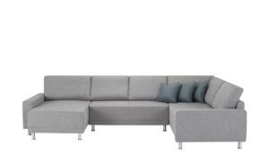 Wohnlandschaft  Mara ¦ grau ¦ Maße (cm): B: 350 H: 95 T: 230 Polstermöbel > Sofas > Wohnlandschaften - Höffner