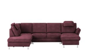 Mein Sofa bold Wohnlandschaft  Veit ¦ rot ¦ Maße (cm): B: 305 H: 90 T: 200 Polstermöbel > Sofas > Schlafsofas - Höffner