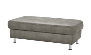 Mein Sofa bold XXL Hocker  Veit ¦ grau ¦ Maße (cm): B: 130 H: 46 T: 65 Polstermöbel > Hocker - Höffner