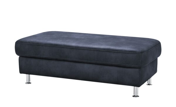 Mein Sofa bold XXL Hocker  Veit ¦ blau ¦ Maße (cm): B: 130 H: 46 T: 65 Polstermöbel > Hocker - Höffner