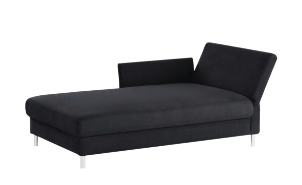nehl Liege  Easy ¦ schwarz ¦ Maße (cm): B: 116 H: 80 T: 220 Polstermöbel > Relaxliegen - Höffner
