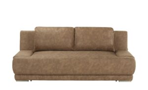 smart Schlafsofa  Regina ¦ braun ¦ Maße (cm): B: 206 H: 83 T: 98 Polstermöbel > Sofas > 2-Sitzer - Höffner