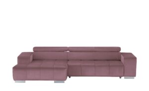 uno Ecksofa  Origo ¦ rosa/pink ¦ Maße (cm): B: 307 H: 73 T: 186 Polstermöbel > Sofas > Ecksofas - Höffner