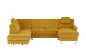 meinSofa Wohnlandschaft  Jana ¦ gelb ¦ Maße (cm): B: 309 H: 87 T: 235 Polstermöbel > Sofas > Schlafsofas - Höffner