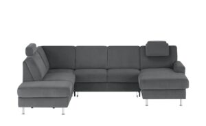 meinSofa Wohnlandschaft  Jana ¦ grau ¦ Maße (cm): B: 309 H: 87 T: 235 Polstermöbel > Sofas > Schlafsofas - Höffner