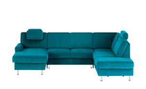 meinSofa Wohnlandschaft  Jana ¦ türkis/petrol ¦ Maße (cm): B: 309 H: 87 T: 235 Polstermöbel > Sofas > Schlafsofas - Höffner