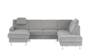 meinSofa Wohnlandschaft  Jana ¦ grau ¦ Maße (cm): B: 309 H: 87 T: 235 Polstermöbel > Sofas > Schlafsofas - Höffner