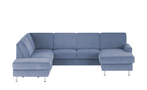 meinSofa Wohnlandschaft  Jana ¦ blau ¦ Maße (cm): B: 309 H: 87 T: 235 Polstermöbel > Sofas > Wohnlandschaften - Höffner