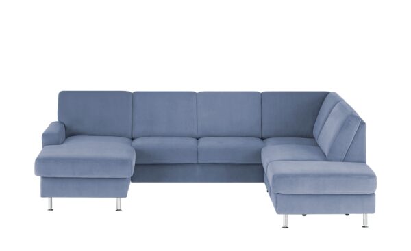 meinSofa Wohnlandschaft  Jana ¦ blau ¦ Maße (cm): B: 309 H: 87 T: 235 Polstermöbel > Sofas > Wohnlandschaften - Höffner