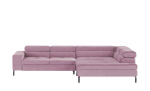 Gallery M Ecksofa  Felicia Due ¦ rosa/pink ¦ Maße (cm): B: 309 H: 72 T: 215 Polstermöbel > Sofas > Ecksofas - Höffner