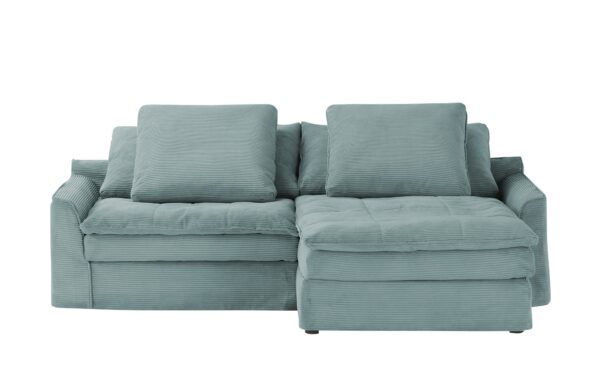 SOHO Ecksofa  Sake ¦ blau ¦ Maße (cm): B: 234 H: 95 T: 182 Polstermöbel > Sofas > Ecksofas - Höffner