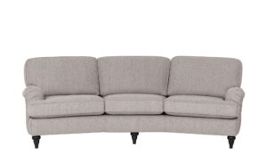 SOHO Sofa  Birmingham ¦ grau ¦ Maße (cm): B: 253 H: 85 T: 120 Polstermöbel > Sofas > 3-Sitzer - Höffner