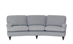 SOHO Sofa  Birmingham ¦ blau ¦ Maße (cm): B: 253 H: 85 T: 120 Polstermöbel > Sofas > 3-Sitzer - Höffner