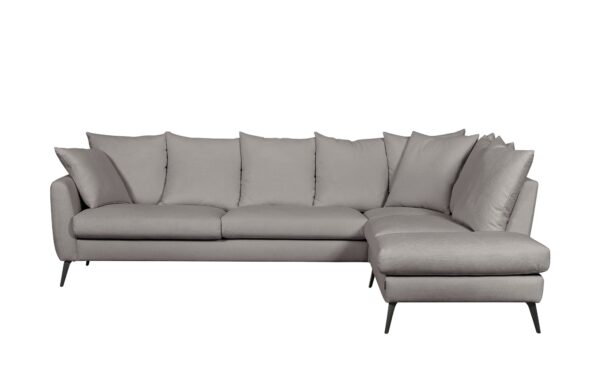 SOHO Ecksofa  Salma ¦ grau ¦ Maße (cm): B: 284 H: 80 T: 213 Polstermöbel > Sofas > Ecksofas - Höffner