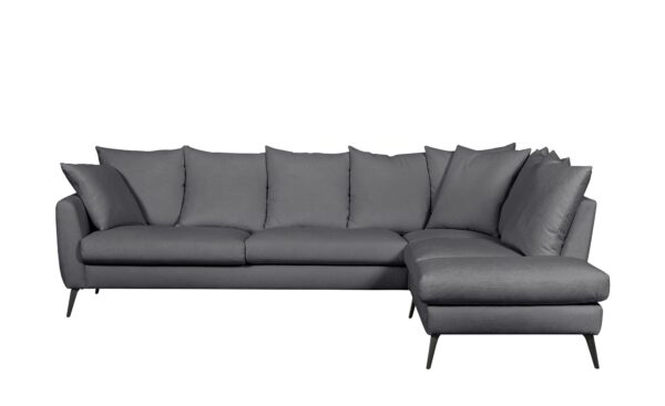 SOHO Ecksofa  Salma ¦ grau ¦ Maße (cm): B: 284 H: 80 T: 213 Polstermöbel > Sofas > Ecksofas - Höffner