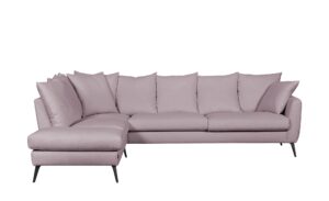 SOHO Ecksofa  Salma ¦ rosa/pink ¦ Maße (cm): B: 284 H: 80 T: 213 Polstermöbel > Sofas > Ecksofas - Höffner