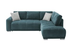 bobb Ecksofa  Kerrin ¦ türkis/petrol ¦ Maße (cm): B: 253 H: 86 T: 215 Polstermöbel > Sofas > Ecksofas - Höffner