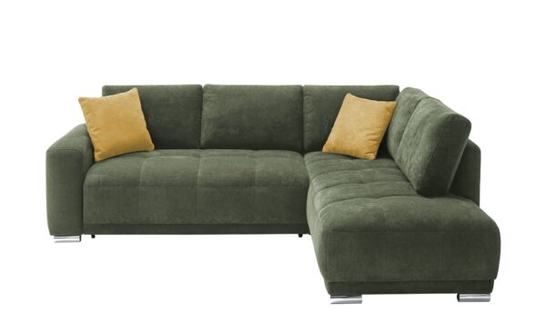 bobb Ecksofa  Kerrin ¦ grün ¦ Maße (cm): B: 253 H: 86 T: 215 Polstermöbel > Sofas > Ecksofas - Höffner