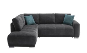 bobb Ecksofa  Kerrin ¦ schwarz ¦ Maße (cm): B: 253 H: 86 T: 215 Polstermöbel > Sofas > Ecksofas - Höffner