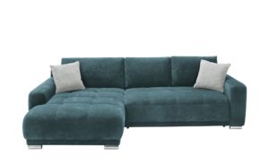 bobb Ecksofa  Kerrin ¦ türkis/petrol ¦ Maße (cm): B: 281 H: 86 T: 182 Polstermöbel > Sofas > Ecksofas - Höffner