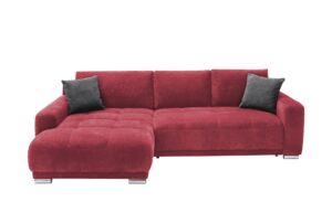 bobb Ecksofa  Kerrin ¦ rot ¦ Maße (cm): B: 281 H: 86 T: 182 Polstermöbel > Sofas > Ecksofas - Höffner